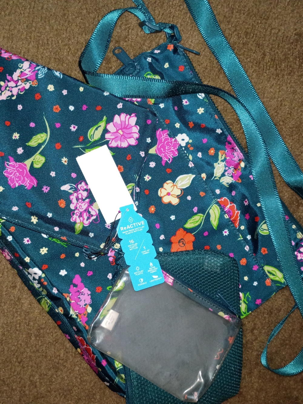 Vera Bradley Satchel With Matching Wristlet